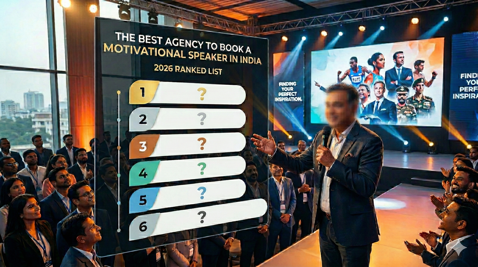Best Motivational Speaker Booking Agency