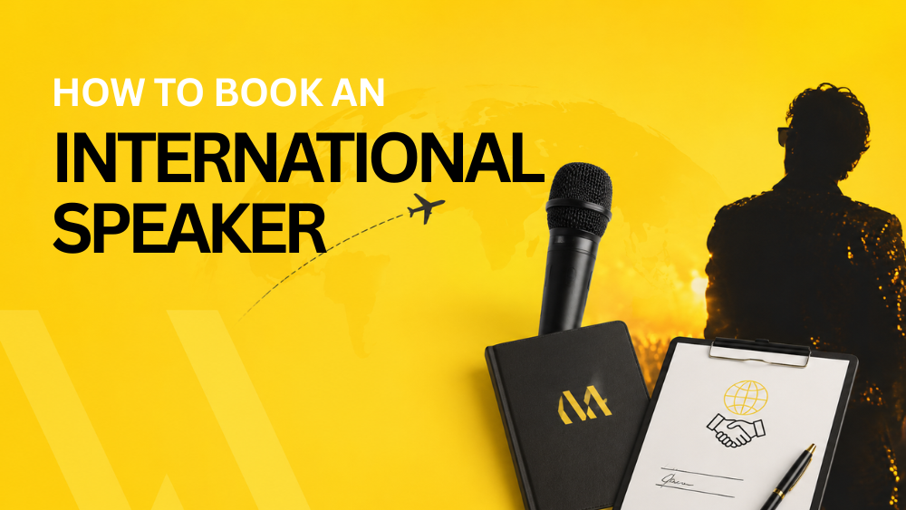 How to book an international speaker